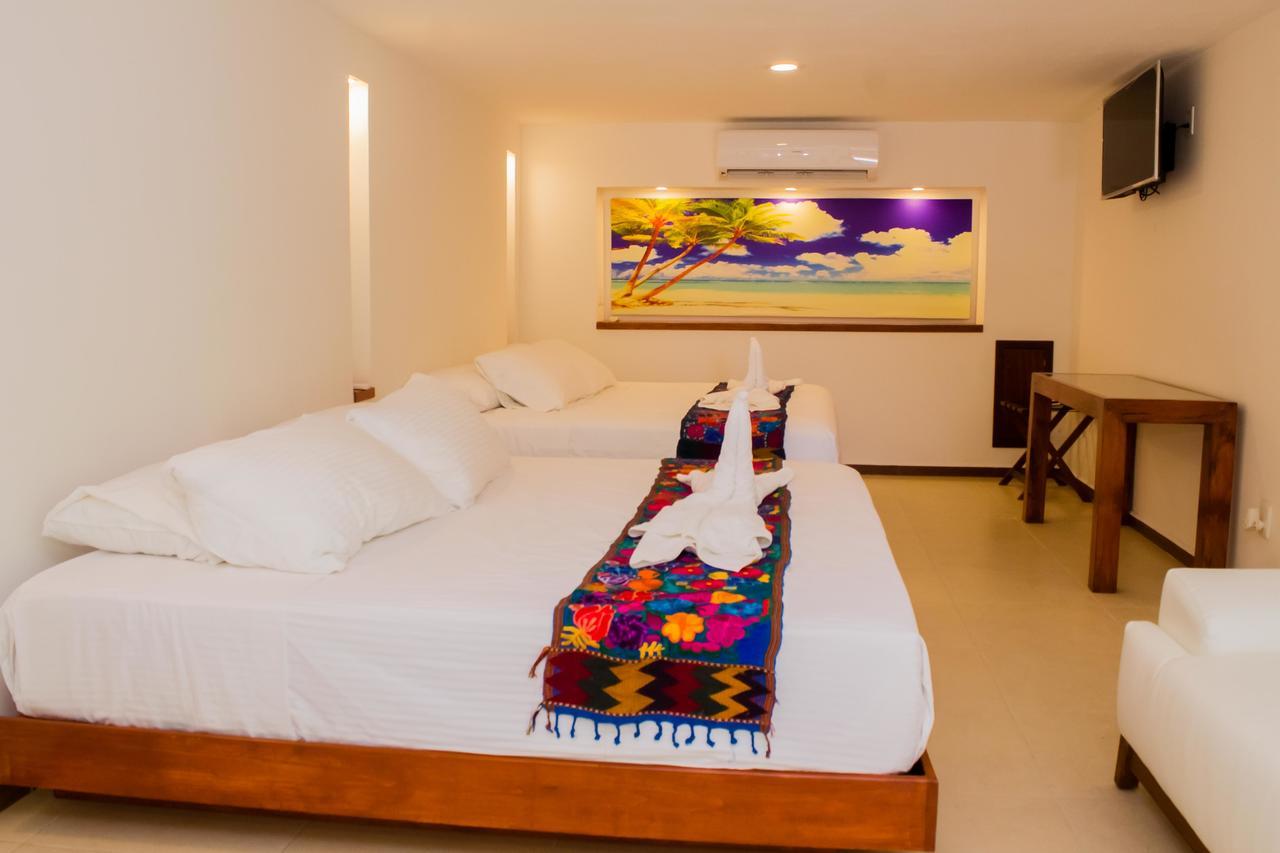 Casa Azul Maya Исла-Мухерес Экстерьер фото